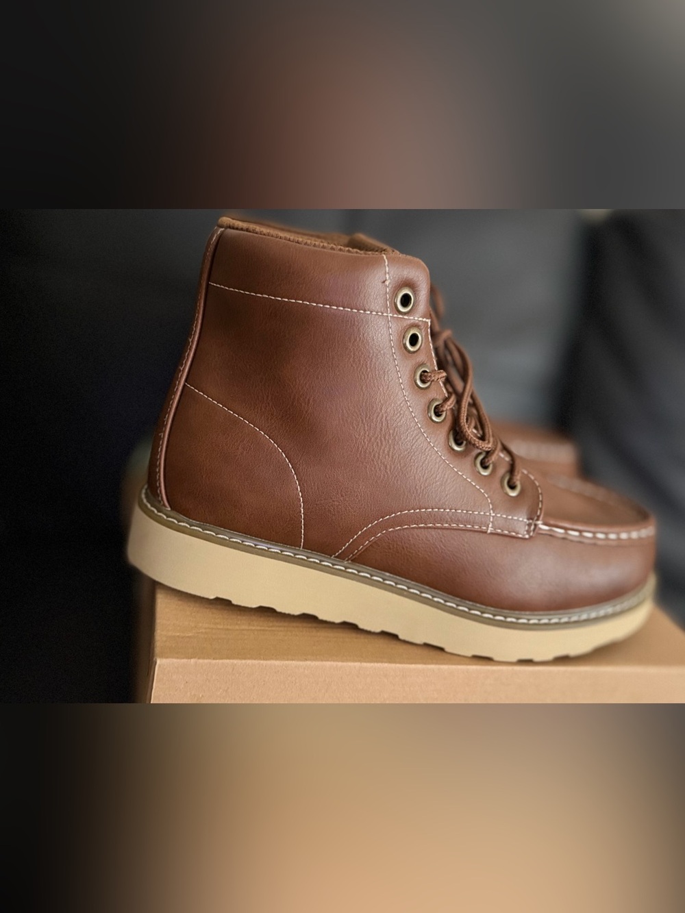 PORTLAND by Portland Boot Company Men's Fulton 6 Inch Lace Up Boots 10W